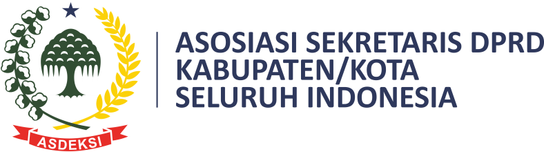 Logo ASDEKSI — Asosiasi Sekretaris DPRD Kabupaten/Kota Seluruh Indonesia