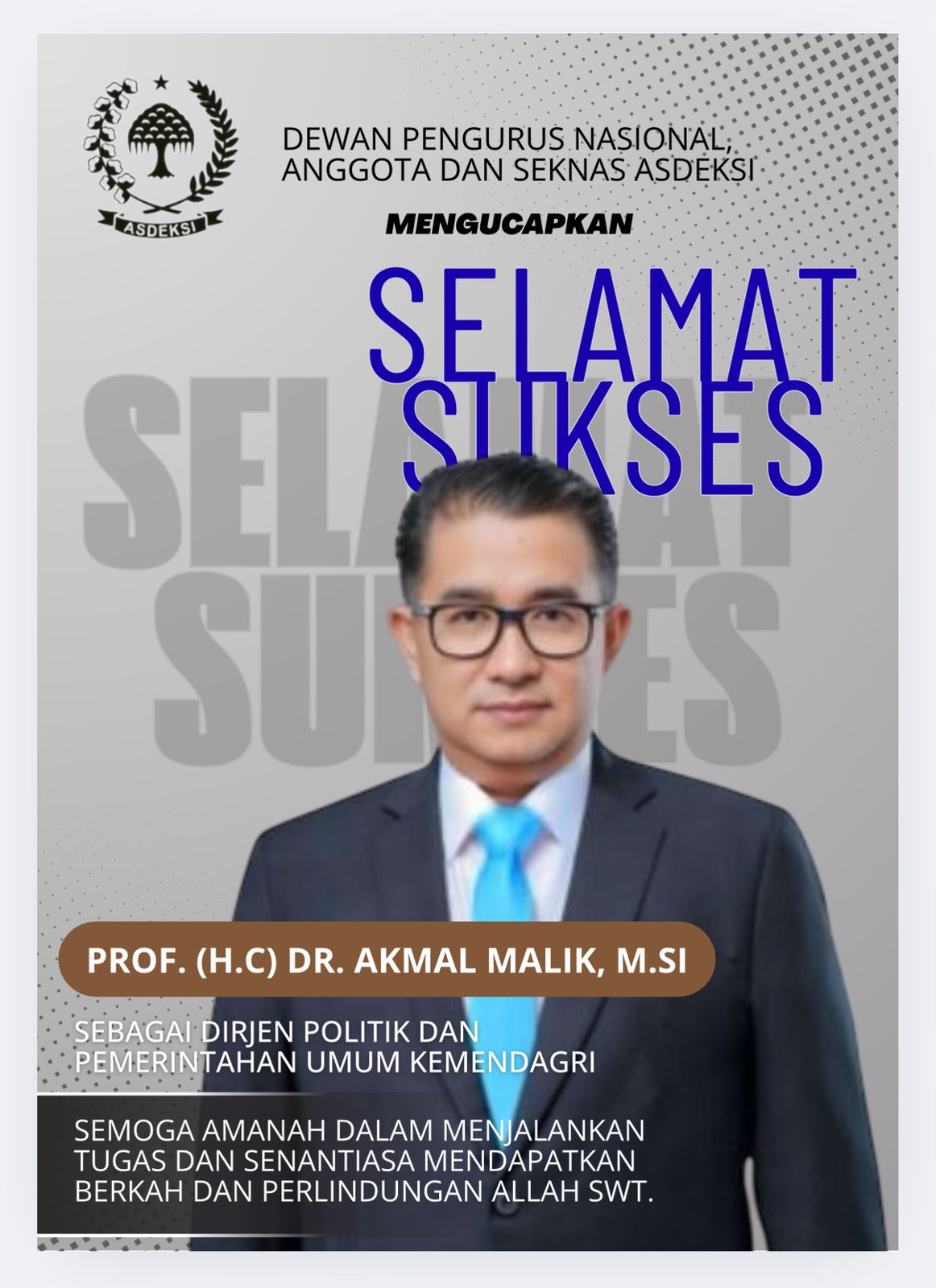 Audiensi DPN & Seknas Asdeksi dgn Dirjen Politik dan Pemerintahan umum Kemendagri